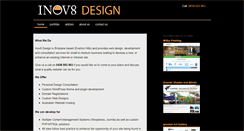 Desktop Screenshot of inov8design.com.au